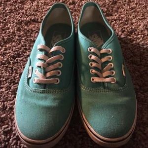 Teal Vans